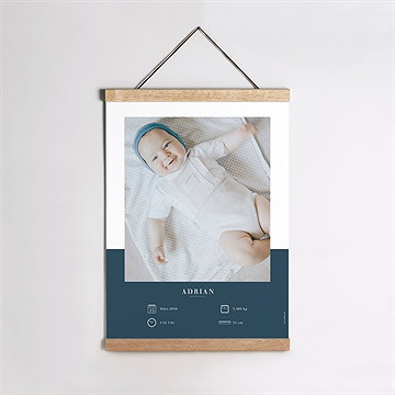 Geburtsposter Schlicht