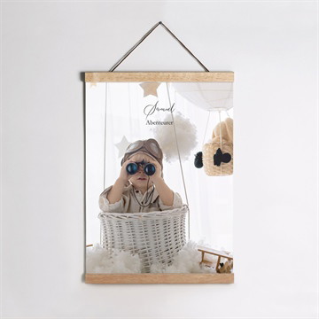 Geburtsposter collage