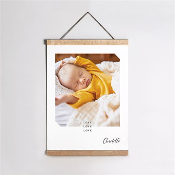 Geburtsposter Mein Kleines Polaroid