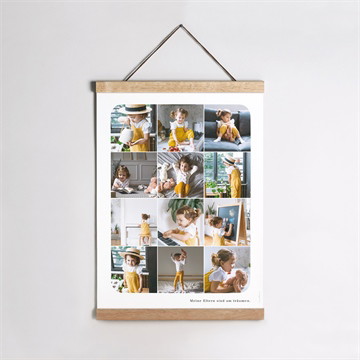 Geburtsposter hübsches mosaik