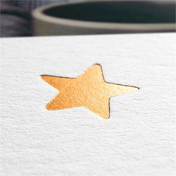 Weihnachtskarte kupferstern - Vue 2