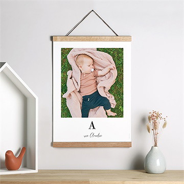 Geburtsposter Hübscher Kinderreim - Vue 2