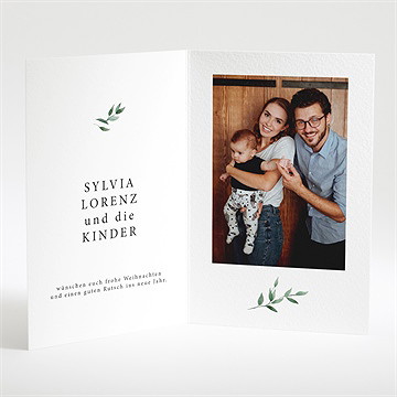 Weihnachtskarte Weihnachtszweige - Vue 2