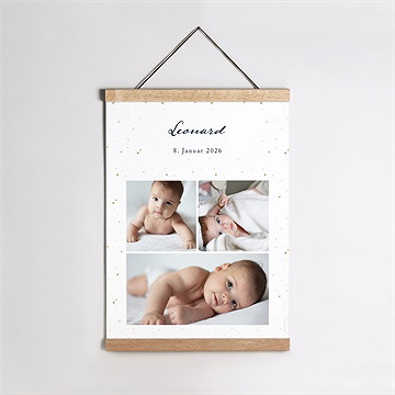 Geburtsposter Unter Dem Sternenhimmel