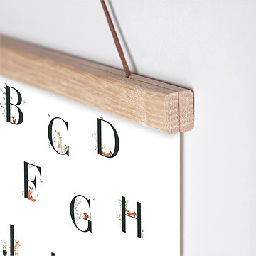 Geburtsposter Tieralphabet - Vue 3