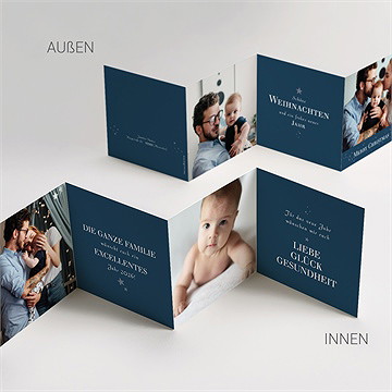 Weihnachtskarte Weihnachtsgeschichte - vue 4