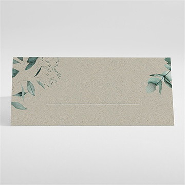 Tischkarte Hochzeit intime blätterwelt - Vue 2