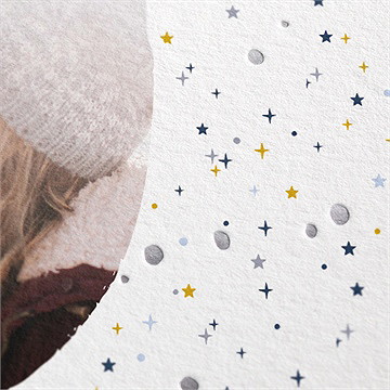 Weihnachtskarte Silberne Weihnacht - Vue 2