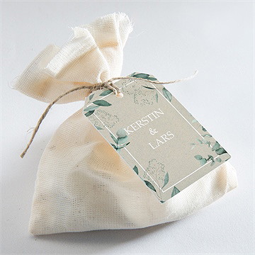 Geschenkanhänger Hochzeit intime blätterwelt - Vue 2