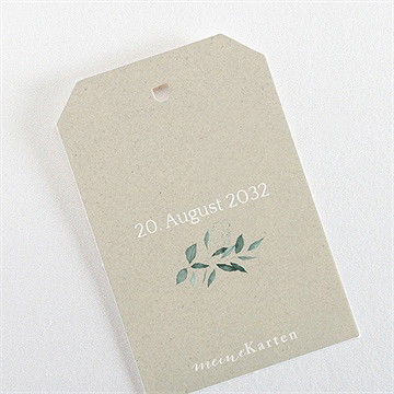 Geschenkanhänger Hochzeit intime blätterwelt - Vue 3