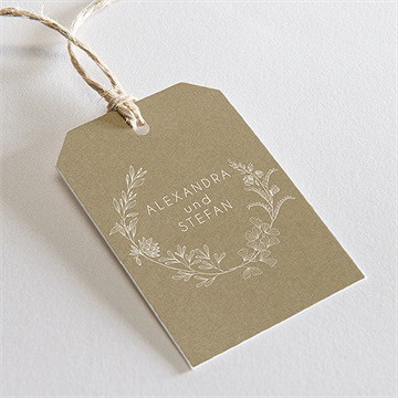 Geschenkanhänger Hochzeit festlichkeiten