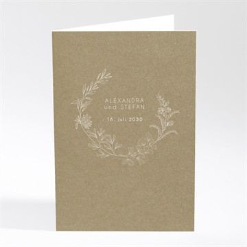 Menükarte Hochzeit Festlichkeiten