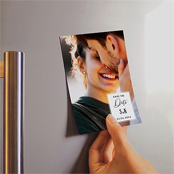 Save the Date Karte myriade - magnet - Vue 2