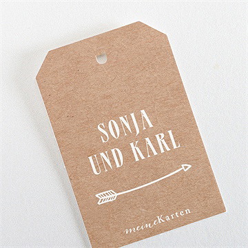 Geschenkanhänger Hochzeit myriade - Vue 3