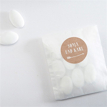 Aufkleber Hochzeit myriade - Vue 4