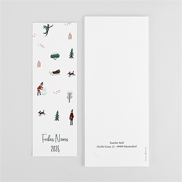 Weihnachtskarte winterliche wärme - vue 3