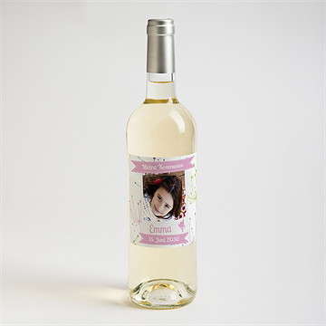 Flaschenetikett Kommunion Stimmung Mädchen - Vue 2