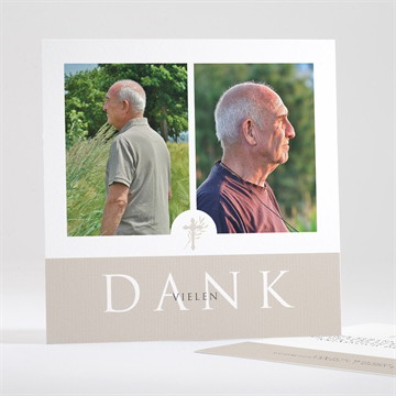 Trauerdanksagung hommage