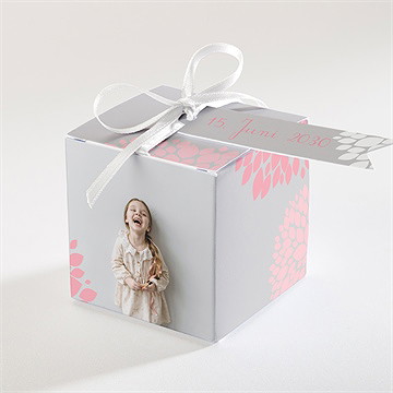 Geschenkbox Kommunion Taube Mit Blumen