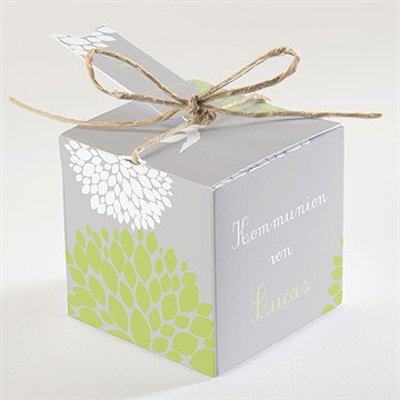 Geschenkbox Kommunion Blumen Mit Tauben - Vue 2