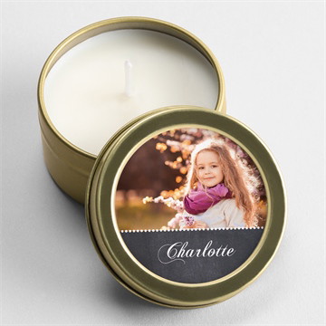 Kerze Kommunion rosa taube - magnet