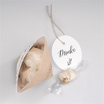 Geschenkbox Hochzeit schick mit schleife- schachtel - Vue 3