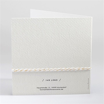 Weihnachtskarte Winterblumen - vue 3