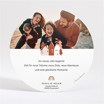 Weihnachtskarte runde weihnacht - Vue 2