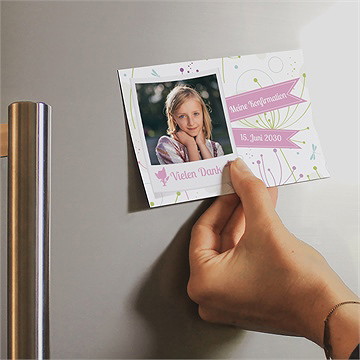 Dankeskarte Konfirmation farbenfrohe konfirmation 2 - Vue 2