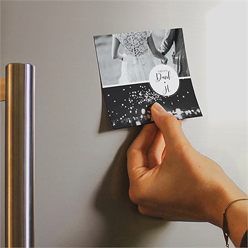 Dankeskarte Hochzeit perfekt geplant - magnet - Vue 2