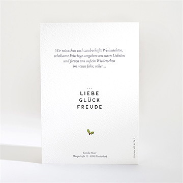 Weihnachtskarte vintagegrüße - vue 2