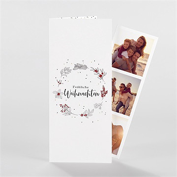 Weihnachtskarte weihnachtskrone