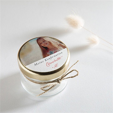 Aufkleber Konfirmation kupferblätter - Vue 2