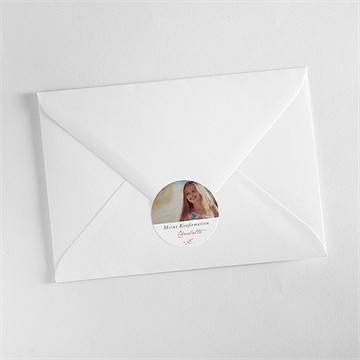 Aufkleber Konfirmation kupferblätter - Vue 3