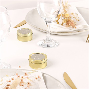 Kerze Konfirmation goldbuchstabe - Vue 3