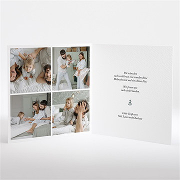 Weihnachtskarte christmas love - vue 2