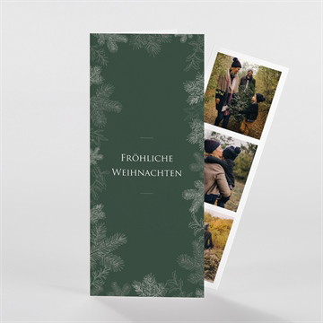 Weihnachtskarte tannenduft