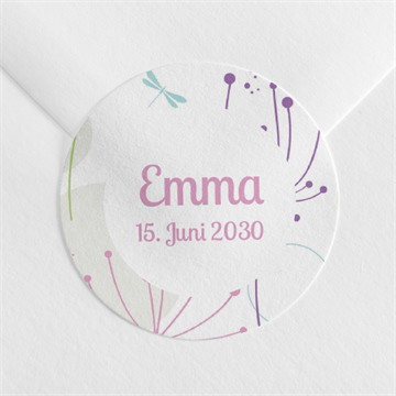 Aufkleber Konfirmation farbenfrohe konfirmation