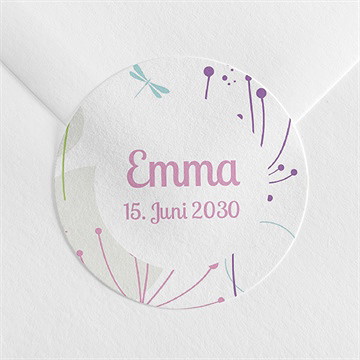 Aufkleber Konfirmation farbenfrohe konfirmation