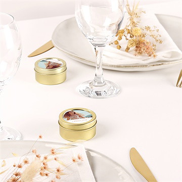 Kerze Konfirmation fotoautomat rosa - Vue 3