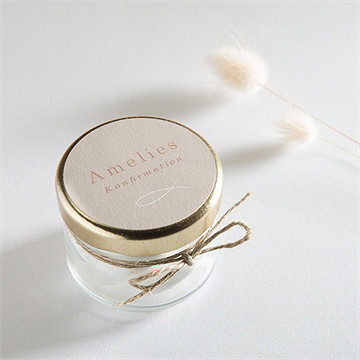 Aufkleber Konfirmation vergoldeter fisch - Vue 2