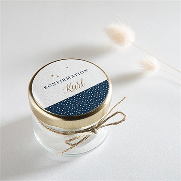 Aufkleber Konfirmation sterne - Vue 2