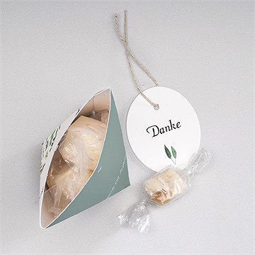 Geschenkbox Hochzeit blätterband - schachtel - Vue 3