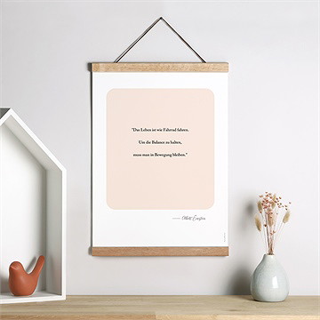 Geburtsposter Einstein - Vue 2