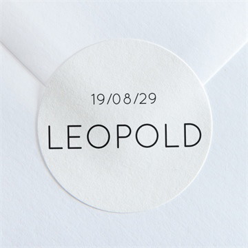 Sticker Geburt zarte silhouette