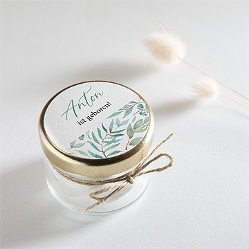 Sticker Geburt pflanzliche zärtlichkeit - Vue 2