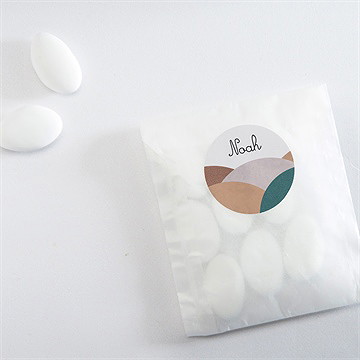 Sticker Geburt mondlandschaft - Vue 4