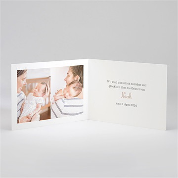 Geburtskarte mondlandschaft - Vue 2