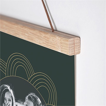 Geburtsposter Aquarellblätter - Vue 3