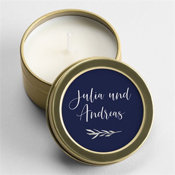 Kerze Hochzeit Strauß in nude